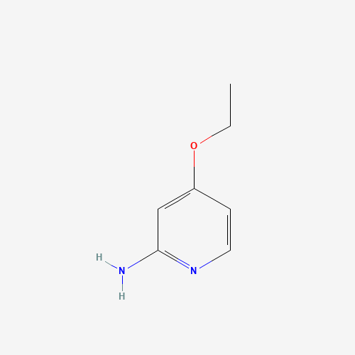 2-Amino-4-ethoxypyridine (CAS: 52311-20-3) - Chemical Structure and Molecular Formula 