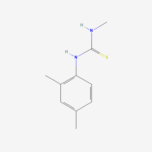 1-(2,4-Dimethylphenyl)-3-methylthiourea (CAS: 13278-55-2) - Chemical Structure and Molecular Formula 