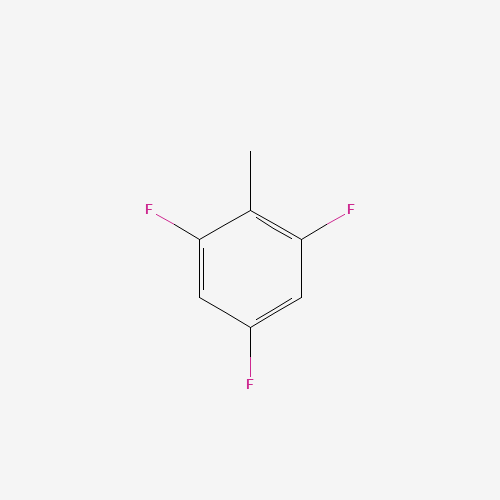 2,4,6-TRIFLUOROTOLUENE (CAS: 93343-11-4) - Chemical Structure and Molecular Formula 