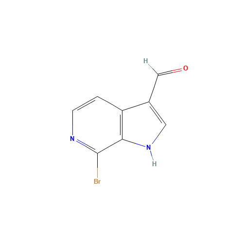 7-bromo-1H-pyrrolo[2,3-c]pyridine-3-carbaldehyde (CAS: 1190317-67-9) - Related Chemical Product