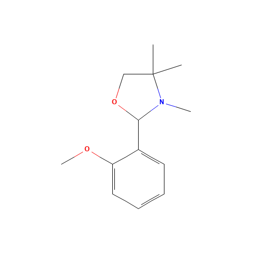 2-(2-methoxyphenyl)-3,4,4-trimethyl-1,3-oxazolidine (CAS: 30094-06-5) - Related Chemical Product