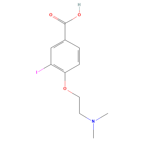 4-(2-(dimethylamino)ethoxy)-3-iodobenzoic acid (CAS: 1131614-51-1) - Related Chemical Product
