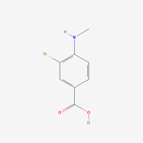 3-bromo-4-(methylamino)benzoic acid (CAS: 1131615-00-3) - Related Chemical Product
