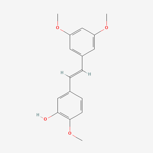 5-[(E)-2-(3,5-dimethoxyphenyl)ethenyl]-2-methoxy-phenol (CAS: 108957-73-9) - Related Chemical Product
