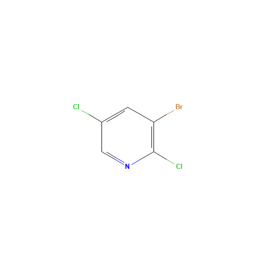 3-BROMO-2,5-DICHLOROPYRIDINE (CAS: 138006-41-4) - Chemical Structure and Molecular Formula 