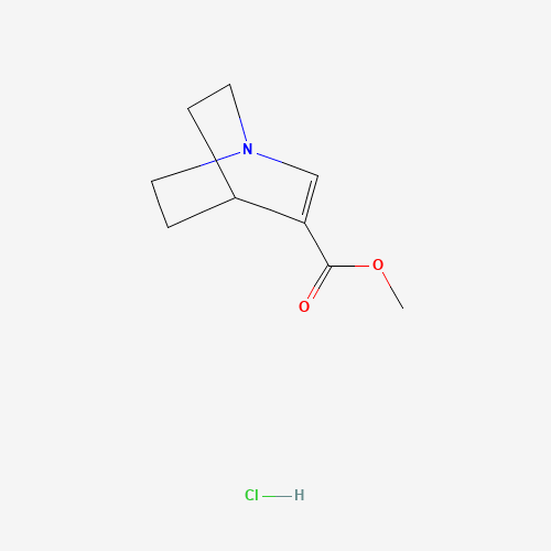 1-Azabicyclo[2.2.2]oct-2-ene-3-carboxylic acid methyl ester hydrochloride (CAS: 33630-87-4) - Related Chemical Product
