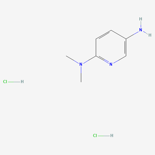 5-AMINO-2-DIMETHYLAMINOPYRIDINE,DIHYDROCHLORIDE SPECIALITY CHEMICALS (CAS: 26878-31-9) - Chemical Structure and Molecular Formula 