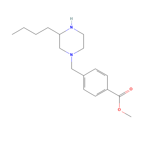 methyl 4-((3-butylpiperazin-1-yl)methyl) benzoate (CAS: 1131622-73-5) - Related Chemical Product