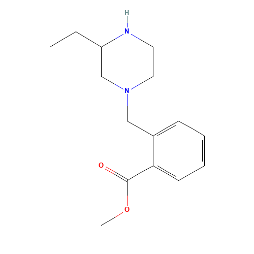methyl 2-((3-ethylpiperazin-1-yl)methyl) benzoate (CAS: 1131588-01-6) - Related Chemical Product