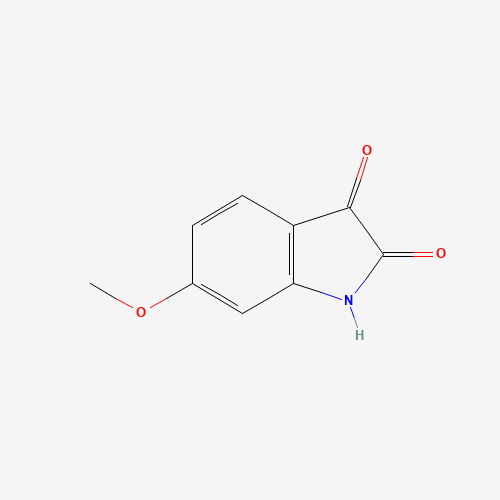 6-METHOXY-2,3-DIOXYINDOLE (CAS: 52351-75-4) - Chemical Structure and Molecular Formula 