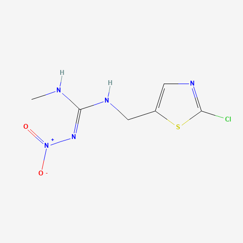 (E)-1-(2-CHLORO-5-THIAZOLYLMETHYL)-3-METHYL-2-NITROGUANIDINE (CAS: 205510-53-8) - Related Chemical Product