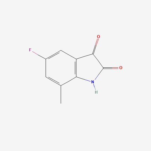5-Fluoro-7-Methyl Isatin (CAS: 749240-57-1) - Chemical Structure and Molecular Formula 
