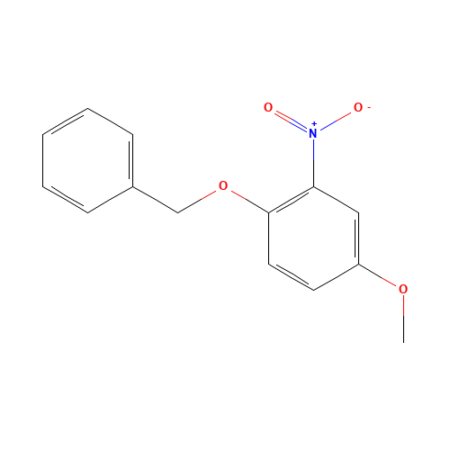 4-Methoxy-2-nitro-1-(phenylmethoxy)benzene (CAS: 82780-78-7) - Related Chemical Product