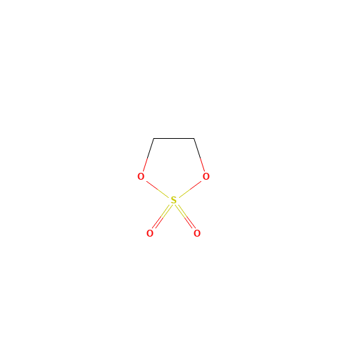 ETHYLENESULFATE (CAS: 1072-53-3) - Chemical Structure and Molecular Formula 