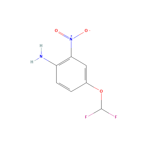 4-Difluoromethoxy-2-nitrophenylamine (CAS: 97963-76-3) - Related Chemical Product