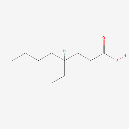 4-Ethyloctanoic acid (CAS: 16493-80-4) - Chemical Structure and Molecular Formula 