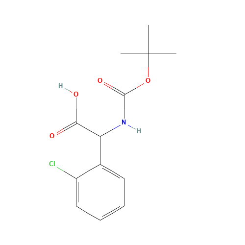 TERT-BUTOXYCARBONYLAMINO-(2-CHLORO-PHENYL)-ACETIC ACID (CAS: 313490-25-4) - Related Chemical Product