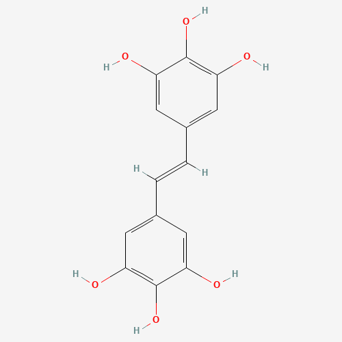 5,5'-(1E)-1,2-Ethenediylbis-1,2,3-benzenetriol (CAS: 637776-83-1) - Related Chemical Product