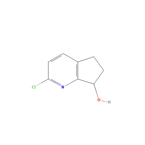 2-Chloro-6,7-dihydro-5H-cyclopenta[b]pyridin-7-ol (CAS: 911405-91-9) - Related Chemical Product