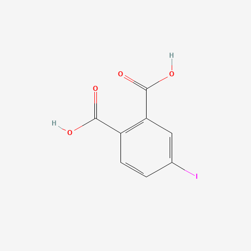 4-iodophthalic acid (CAS: 6301-60-6) - Chemical Structure and Molecular Formula 