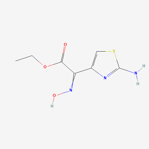 Ethyl 2-(2-aminothiazole-4-yl)-2-hydroxyiminoacetate (CAS: 64485-82-1) - Related Chemical Product