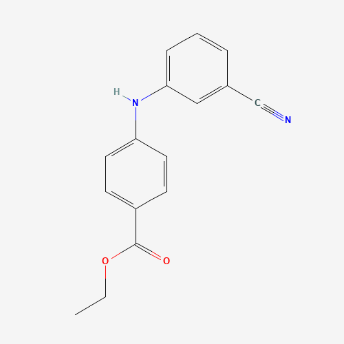 N-(4-CARBETHOXYPHENYL)-N-(3-CYANOPHENYL)AMINE (CAS: 458550-46-4) - Related Chemical Product