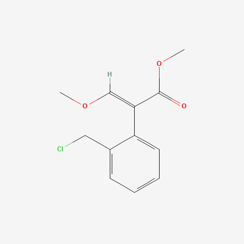 Methyl (E)-3-methoxy-2-(2-chloromethylphenyl)-2-propenoate (CAS: 117428-51-0) - Related Chemical Product