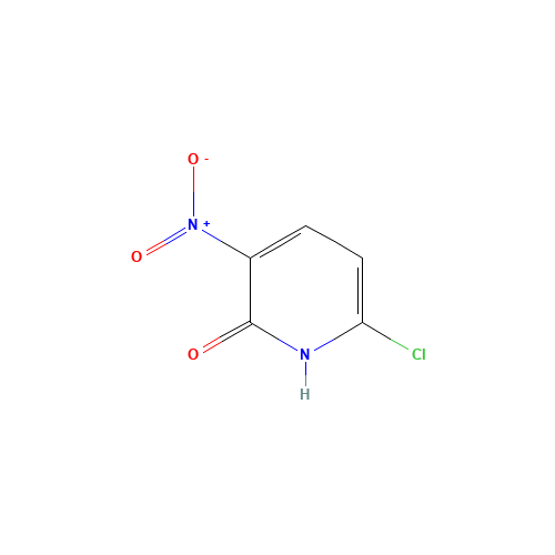 2-Hydroxy-3-Nitro-6-Chloropyridine (CAS: 92138-35-7) - Chemical Structure and Molecular Formula 