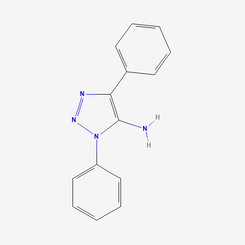 1,4-Diphenyl-5-amino-1,2,3-triazole (CAS: 29704-63-0) - Chemical Structure and Molecular Formula 