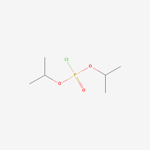 Diisopropyl chlorophosphate (CAS: 2574-25-6) - Chemical Structure and Molecular Formula 