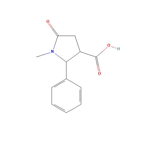 (2R,3R)-1-methyl-5-oxo-2-phenylpyrrolidine-3-carboxylic acid (CAS: 461045-28-3) - Related Chemical Product