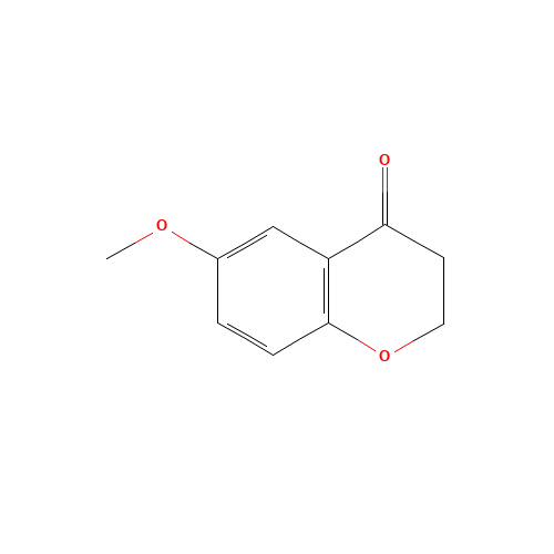 6-Methoxy-4-chromanone (CAS: 5802-17-5) - Chemical Structure and Molecular Formula 