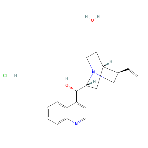 Cinchonine hydrochloride dihydrate (CAS: 312695-48-0) - Chemical Structure and Molecular Formula 