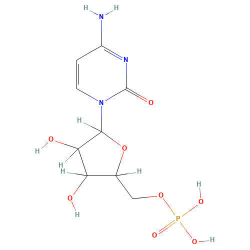 POLYCYTIDYLIC ACID POTASSIUM SALT (CAS: 30811-80-4) - Chemical Structure and Molecular Formula 