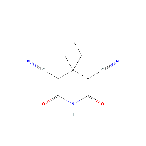 2 4-DICYANO-3-ETHYL-3-METHYLGLUTARIMIDE& (CAS: 1135-62-2) - Related Chemical Product