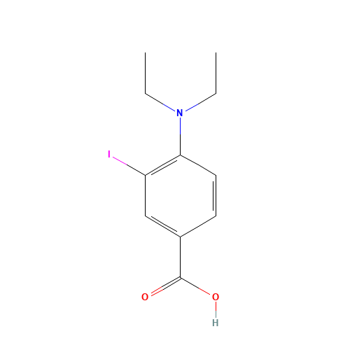 4-(diethylamino)-3-iodobenzoic acid (CAS: 1131588-22-1) - Related Chemical Product