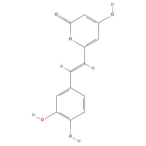 HISPIDIN (CAS: 555-55-5) - Chemical Structure and Molecular Formula 