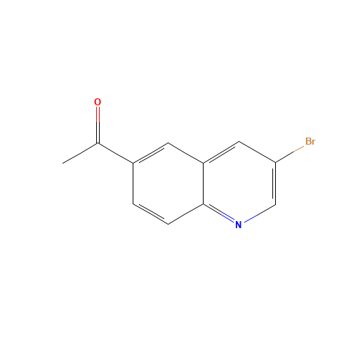 1-(3-bromoquinolin-6-yl)ethanone (CAS: 1150618-23-7) - Related Chemical Product