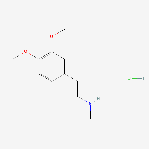 3,4-Dimethoxy-N-methylphenethylamine hydrochloride (CAS: 13078-76-7) - Related Chemical Product
