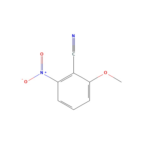 2-methoxy-6-nitrobenzonitrile (CAS: 38469-85-1) - Chemical Structure and Molecular Formula 