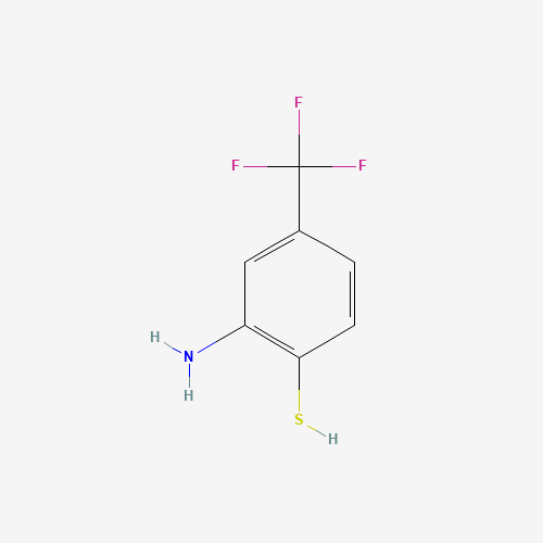 2-AMINO-4-(TRIFLUOROMETHYL)THIOPHENOL3-AMINO-4-MERCAPTOBENZOTRIFLUORIDE (CAS: 19406-49-6) - Related Chemical Product