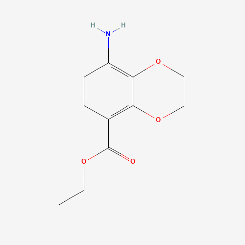 8-Amino-2,3-dihydrobenzo[1,4]dioxine-5-carboxylic acid ethyl ester (CAS: 191024-16-5) - Related Chemical Product