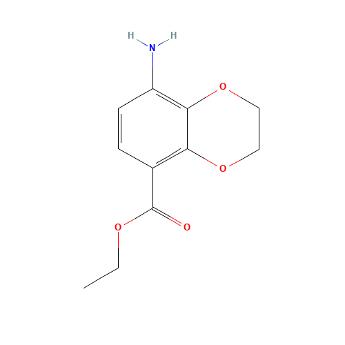 8-Amino-2,3-dihydrobenzo[1,4]dioxine-5-carboxylic acid ethyl ester (CAS: 191024-16-5) - Related Chemical Product