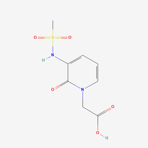 2-(3-(methylsulfonamido)-2-oxopyridin-1(2H)-yl)acetic acid (CAS: 1184919-99-0) - Related Chemical Product