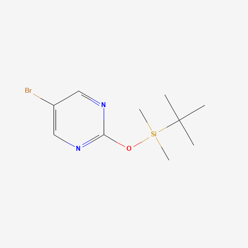 5-BROMO-2-(TERT-BUTYLDIMETHYLSILYLOXY)PYRIMIDINE (CAS: 121519-00-4) - Related Chemical Product