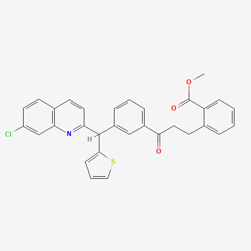 Methyl [E]-2-[3-[3-[2-(7-Chloro-2-quinolinyl)ethenyl]phenyl]-3-oxopropyl]benzoate (CAS: 133791-17-0) - Related Chemical Product