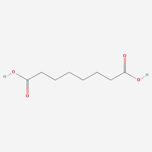 Suberic acid (CAS: 505-48-6) - Chemical Structure and Molecular Formula 