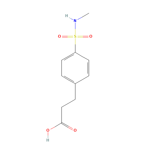 3-{4-[(methylamino)sulfonyl]phenyl}propanoic acid (CAS: 842975-38-6) - Related Chemical Product
