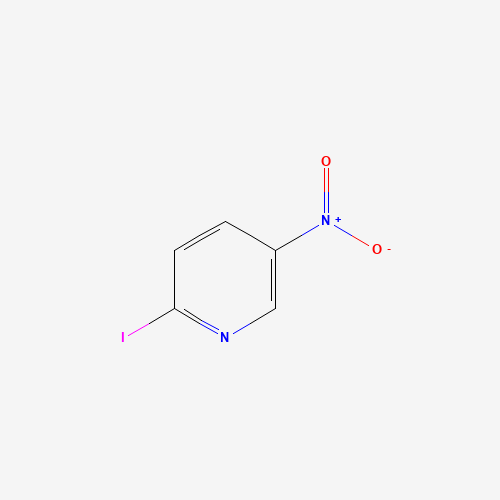 6-Iodo-3-nitropyridine (CAS: 28080-54-8) - Chemical Structure and Molecular Formula 