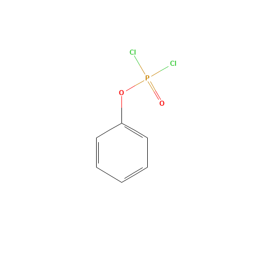 Phenyl dichlorophosphate (CAS: 770-12-7) - Chemical Structure and Molecular Formula 